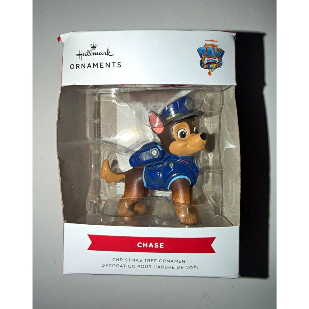 Hallmark PAW Patrol: The Movie Chase Dog Hanging Christmas Tree Ornament